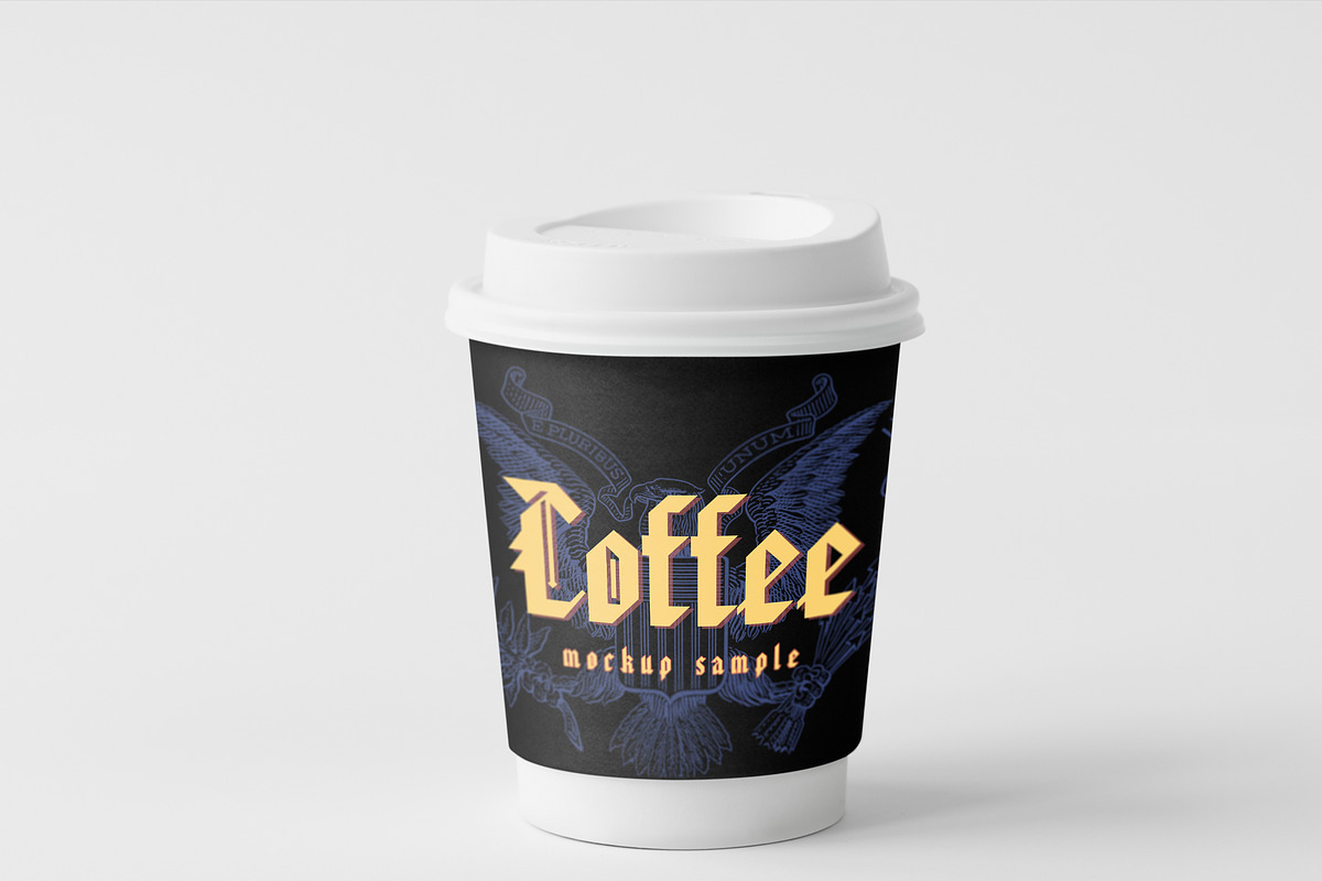 Americano Sharp Font, a Font by Moreno Art Company (Photo 4 of 6)