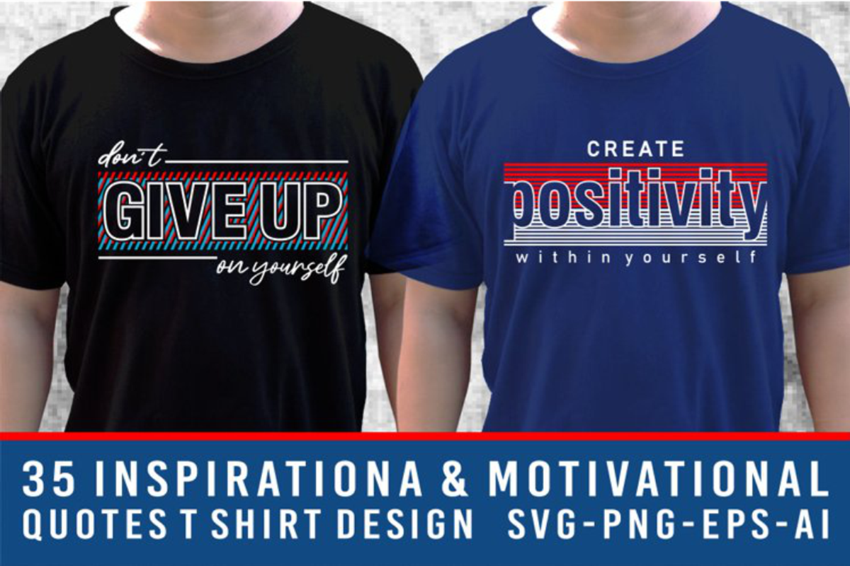 Quotes T shirt Design Bundle, a Graphic by D2PUTRI (Photo 4 of 17)