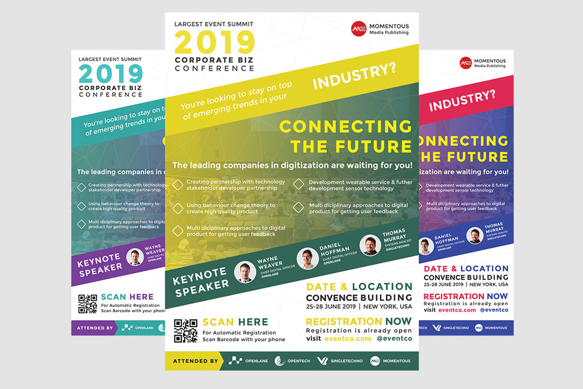Corporate Business Event Flyer, a Flyer Template by Affantjie Photowork (Photo 1 of 5)