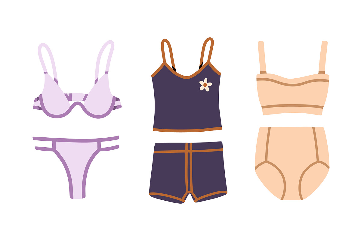 Modern women underwear, lingerie set, an Object Illustration by Good Studio (Photo 2 of 16)