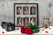 Photo Frame with Clips 6K, a Product Mockup by Zabiegala MP (Thumbnail 4 of 10)