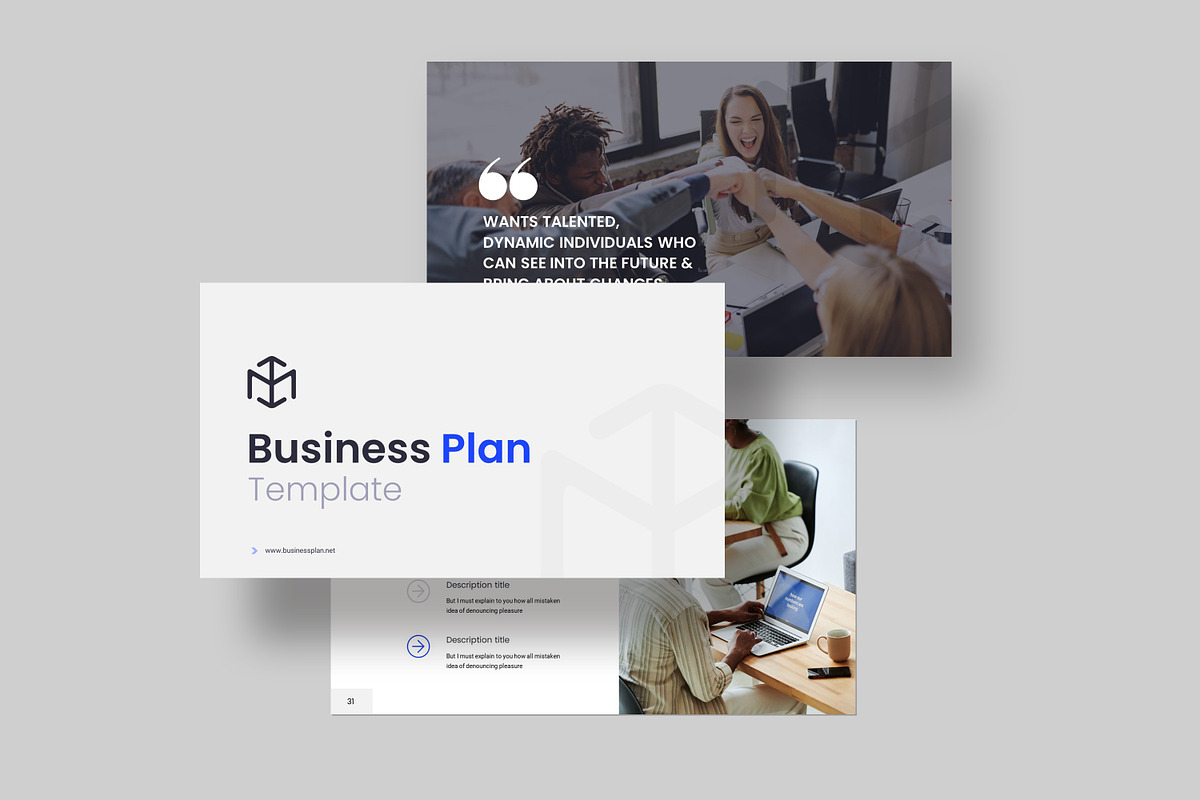 Business Plan PowerPoint Template, a Presentation Template by GoldenPixelStudio (Photo 6 of 30)