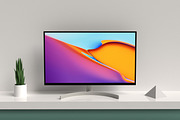 Monitor Display Mock-up #01, a Product Mockup by alexandeerco (Thumbnail 5 of 5)