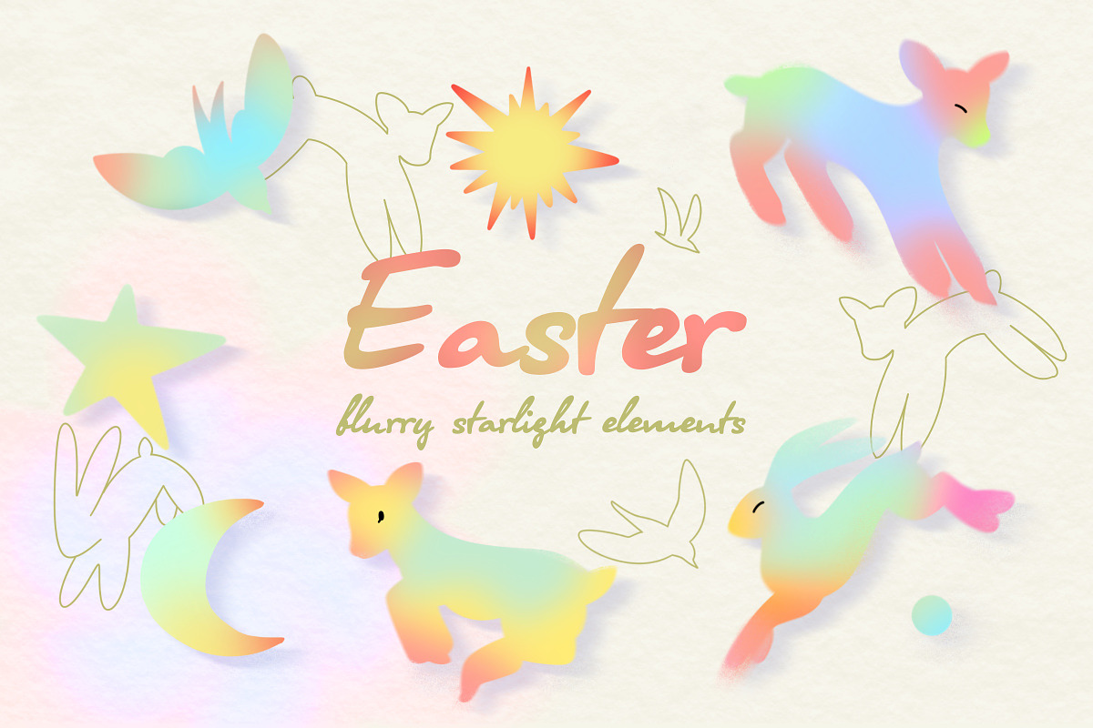 Glasscore Easter Illustration Pack, a Seasonal Illustration by Schumacher Shop (Photo 1 of 11)