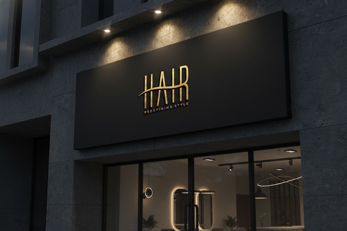 HAIR Luxury Hair Salon Studio Logo, a Branding & Logo Template by yopie (Photo 2 of 10)