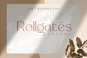 Rollgates Luxury, a Sans Serif Font by Cotbada_studio (Thumbnail 1 of 12)