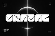 Across Others - Futuristic Font, a Sans Serif Font by 177Studio (Thumbnail 5 of 8)