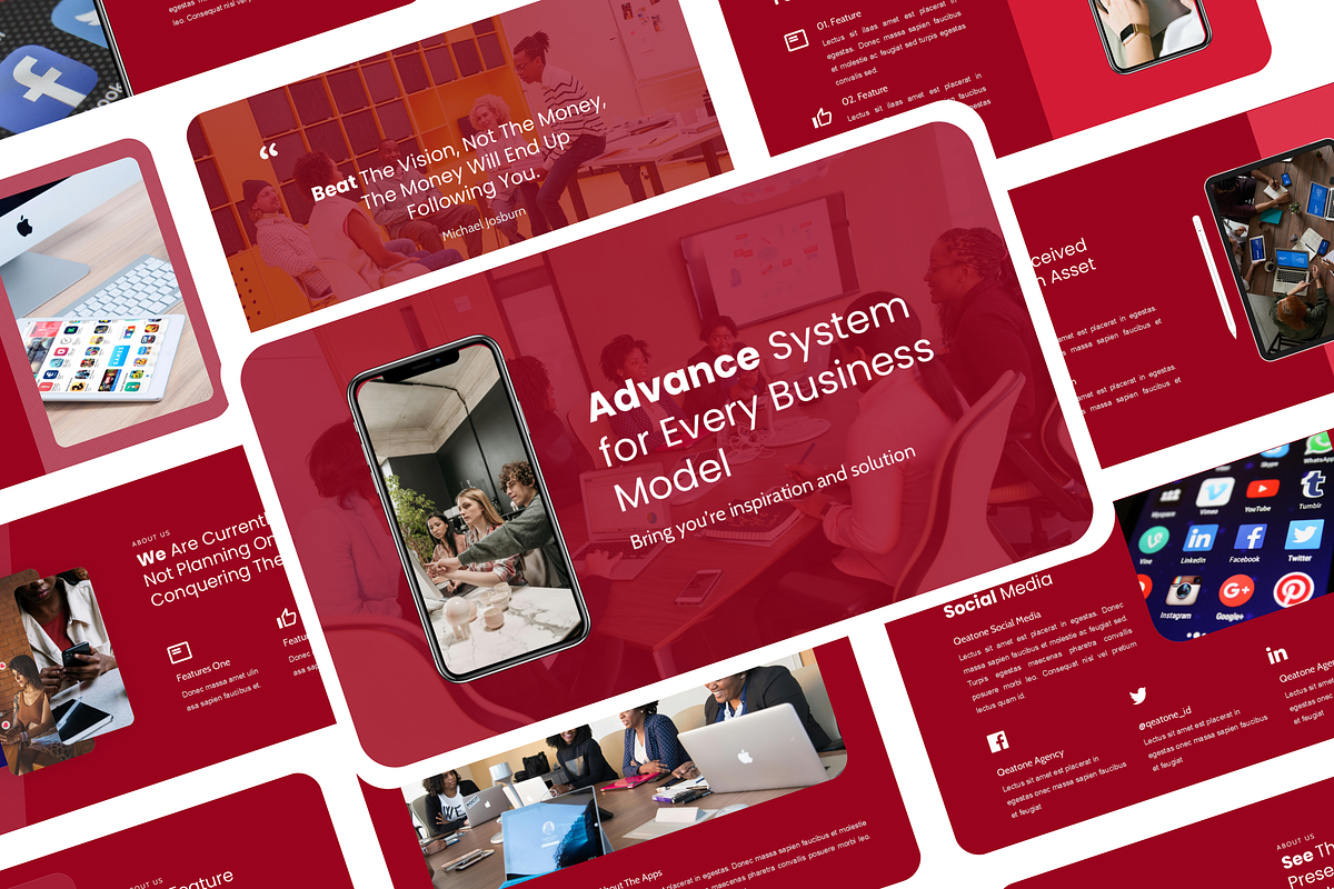 UIUX - Ai & Saas App Presentation, a Presentation Template by Hammad Arif (Photo 1 of 3)