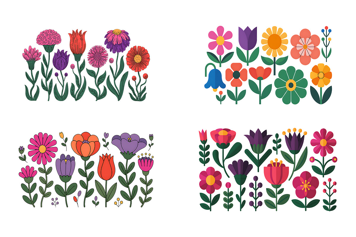 Watercolor Luxury Floral Clipart, a Decorative Illustration by ForhadGFX (Photo 9 of 13)