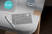 Aesthetic Business Card Template, a Business Card Template by WynterLife Studio (Thumbnail 2 of 6)