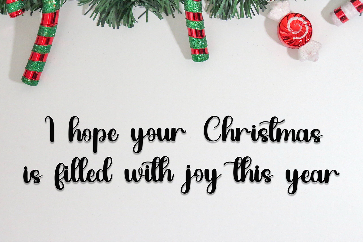Simple Present, a Handwritten Font by InermediaSTUDIO (Photo 5 of 7)