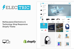 Electric Electronics Shopify Theme, a Shopify Template by ThemeTidy Shopify Agency