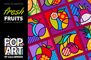 FRESH FRUITS Pop Art Collection XXL, an Education Illustration by Lilli Jemska Studio (Thumbnail 1 of 6)