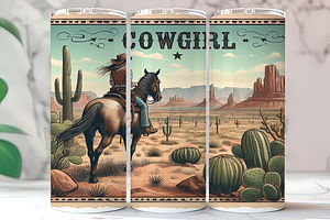 Cowgirl Adventure Tumbler