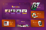 Sport Modern Presentation Template, a Presentation Template by NecrolitSlide (Thumbnail 4 of 9)