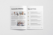 Newsletter Template / Ms Word, a Magazine Template by Creativity-Design (Thumbnail 5 of 7)