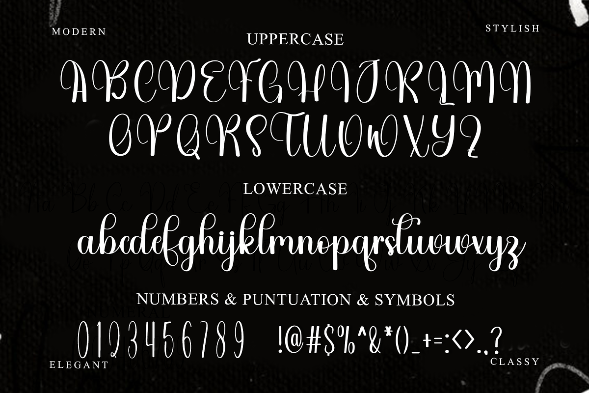 Straight Script, a Handwritten Font by InermediaSTUDIO (Photo 4 of 8)