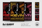 DJ Guest Flyer Template V3, a Flyer Template by ThatsDesignArt (Thumbnail 2 of 9)