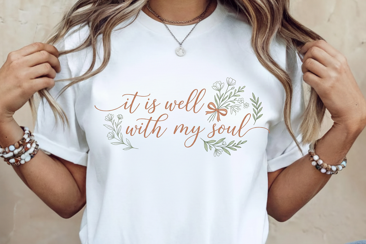It Is Well With My Soul PNG, Trendy, a Graphic by Vector Portal (Photo 8 of 9)