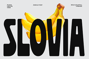 Slovia - Bold Condensed Font