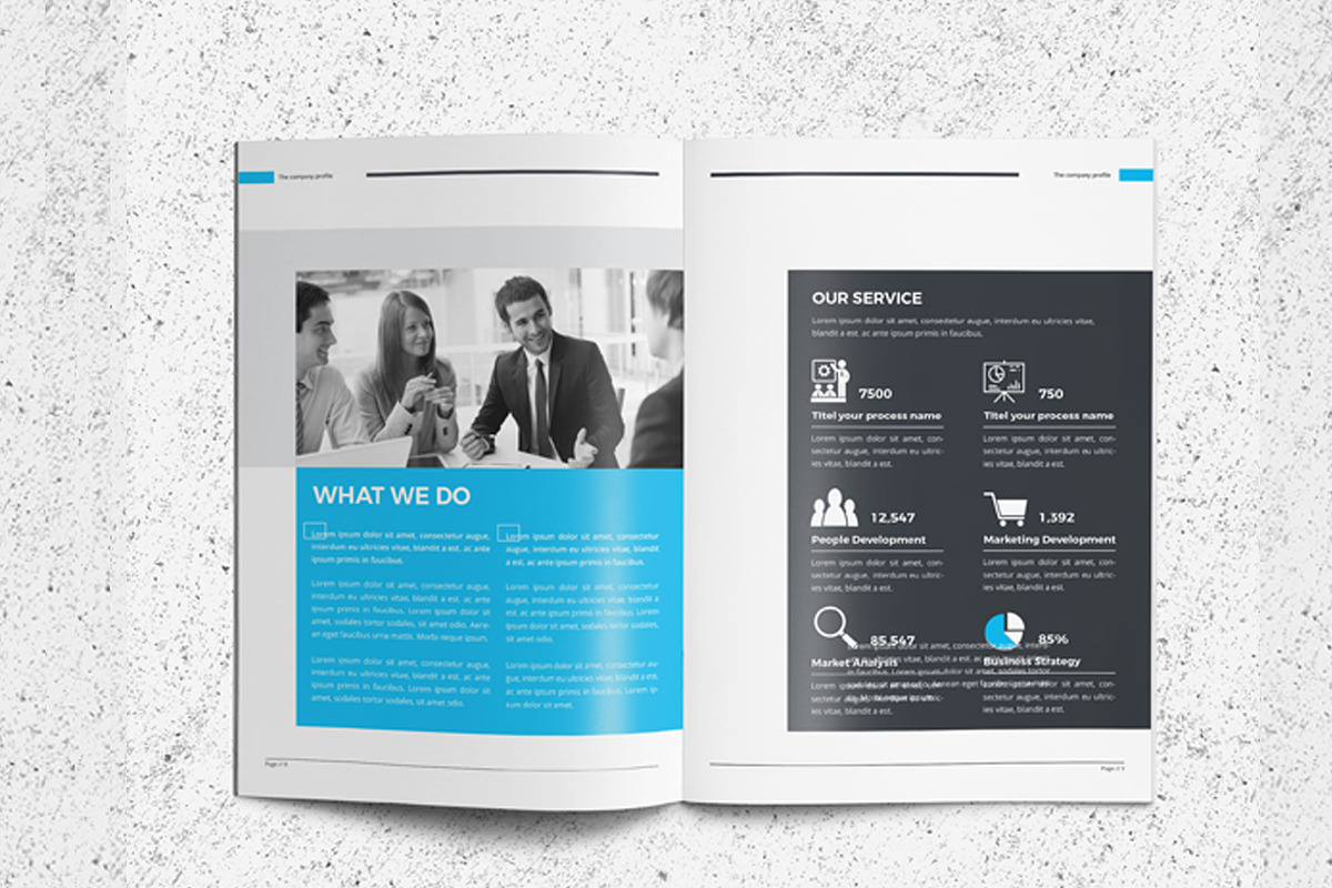 Company Profile, a Brochure Template by obidullah_01 (Photo 5 of 8)