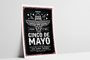 Cinco de Mayo Flyer/Poster, a Flyer Template by Mariux (Thumbnail 1 of 2)