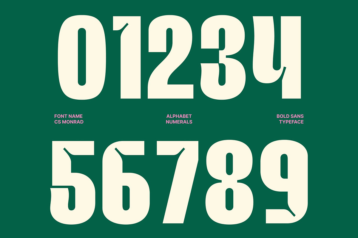 CS Monrad – Inktrap Font, a Sans Serif Font by Craft Supply Co. (Photo 3 of 8)