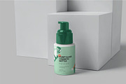 Glass Airless Pump Bottle Mockups, a Product Mockup by megostudi0 (Thumbnail 2 of 7)