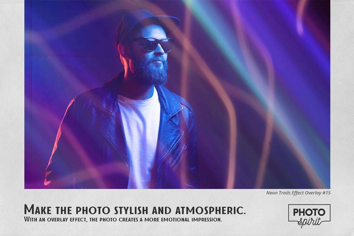 Neon Trails Overlays Effect, an Action Add-On by PhotoSpirit (Photo 4 of 8)