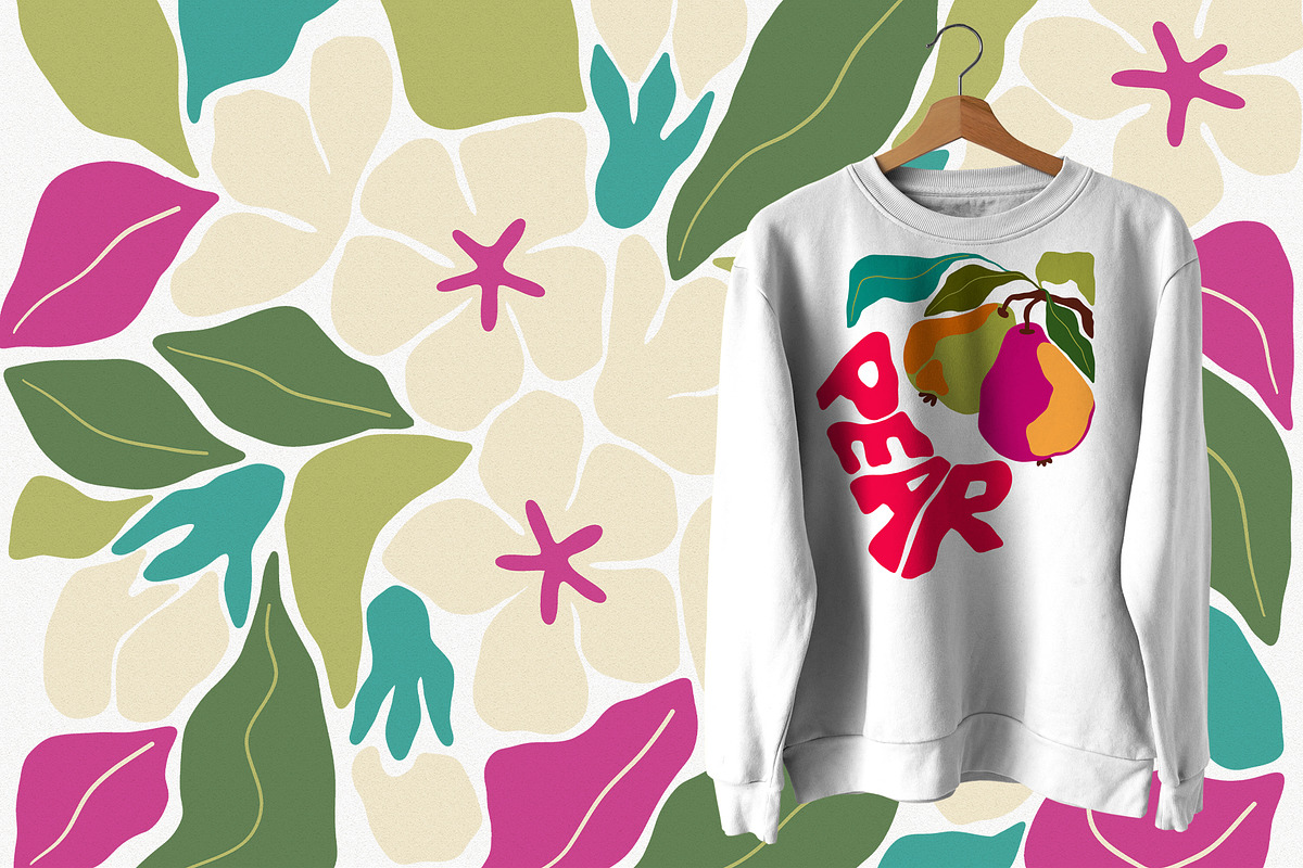 Pear Market Vector set, a Food Illustration by ArtPavo (Photo 7 of 7)