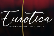Eurotica, a Handwritten Font by pineungtype (Thumbnail 2 of 7)