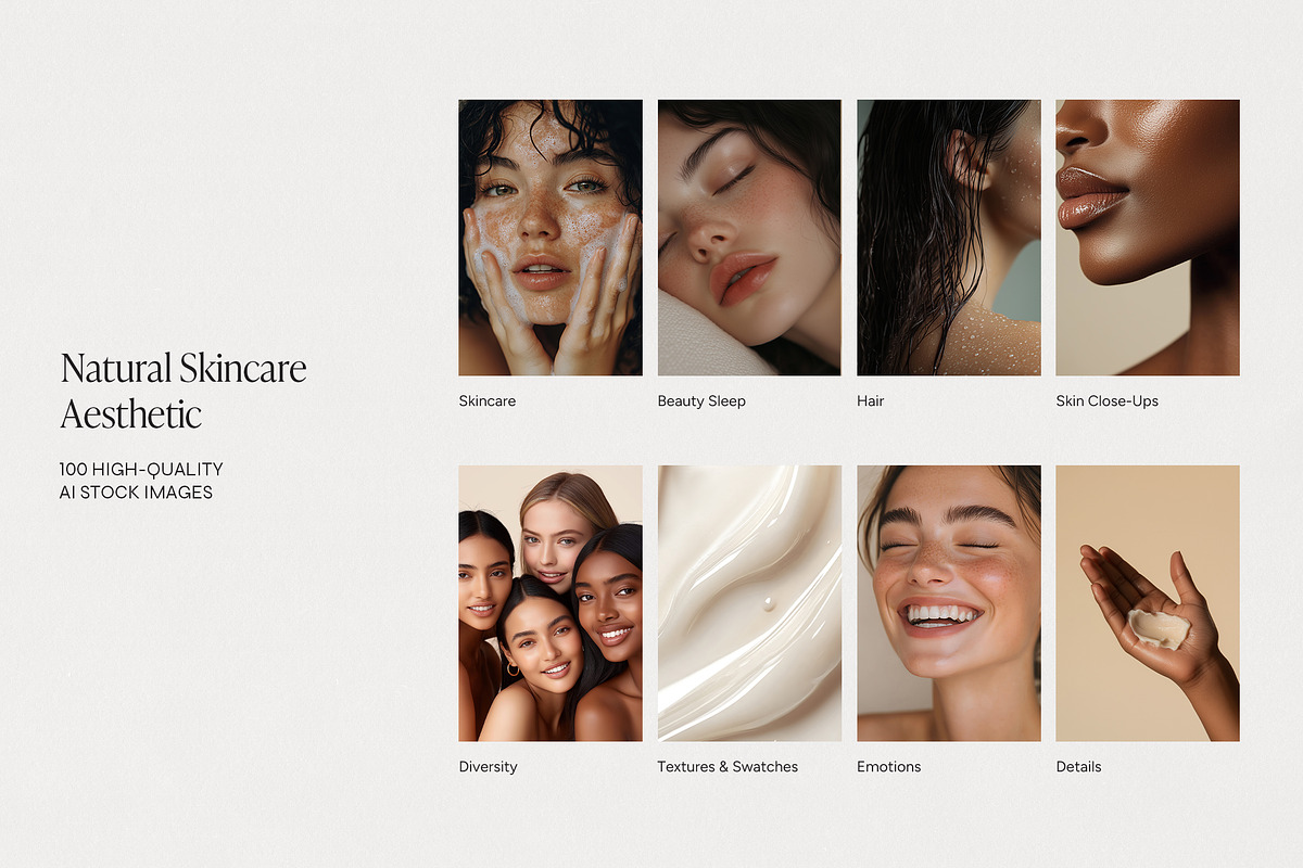 100 Beauty Skincare Stock Images, a Beauty & Fashion Photo by Wildfield Studio (Photo 3 of 7)