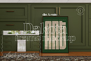 DAKOTA| Cottage Kitchen Mockup Set, a Household Mockup by SoleilHomeMockups (Thumbnail 6 of 12)