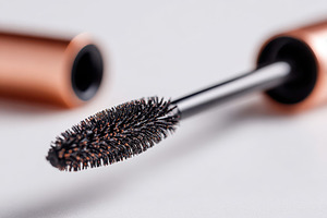 Mascara brush on white background, a Beauty & Fashion Photo by AlyaAnd