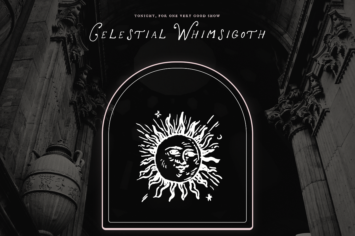 Whimsigoth Aesthetic Clipart Set, an Object Illustration by The October Creative (Photo 12 of 12)