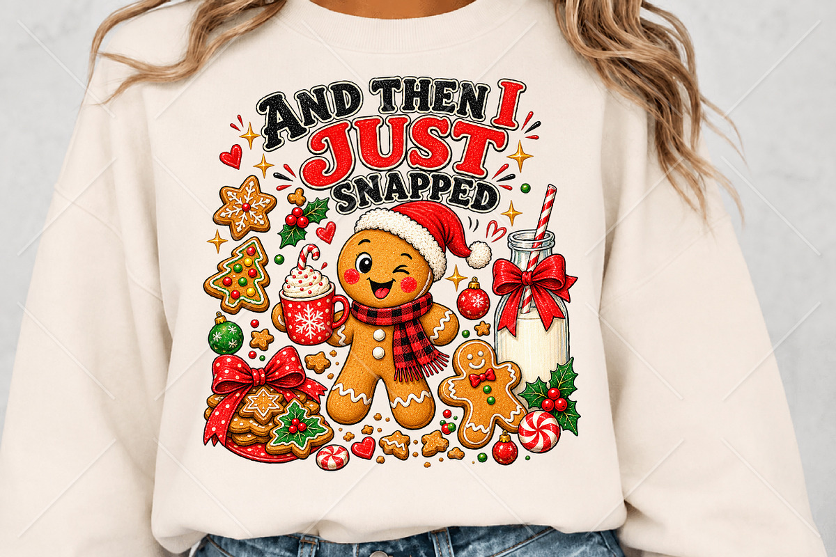 And then I Just Snapped Funny, a Seasonal Illustration by Canvas Craft (Photo 5 of 6)