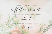 Verbatim Calligraphy Script PRO, a Script Font by INKMETHIS (Thumbnail 3 of 7)