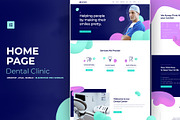 Dental Center - Elementor Pro Layout, a Websites & App Template by Ceaso Store (Thumbnail 1 of 3)