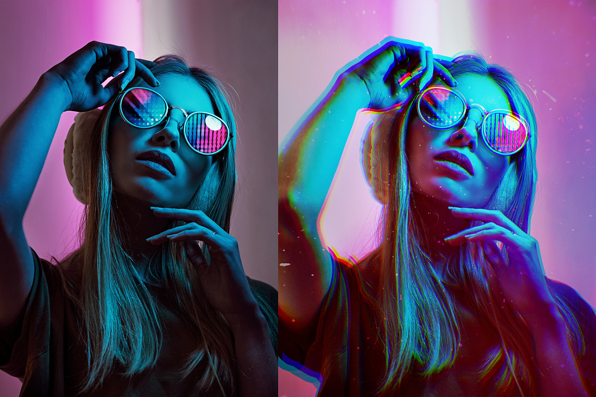 Anaglyph 3D Effect Photoshop, an Action Add-On by liptouse (Photo 4 of 14)