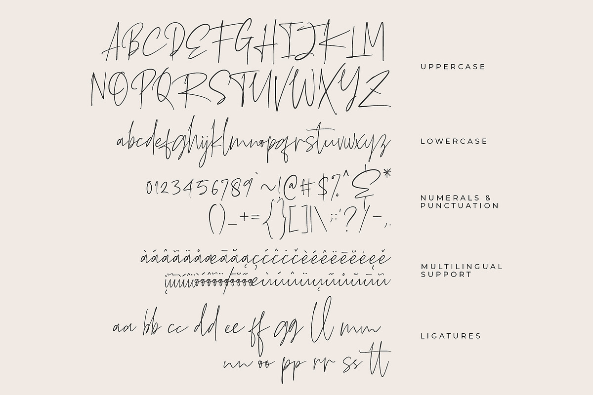 Oaklinn Script Font, a Script Font by Awanstudio (Photo 8 of 8)