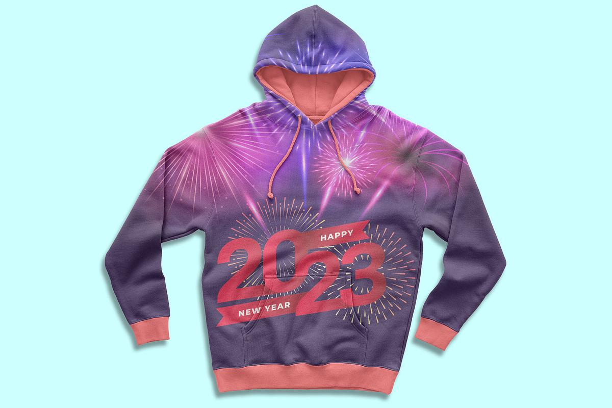 Happy New Year Fireworks Background, a Background Graphic by Digital Studio (Photo 4 of 7)