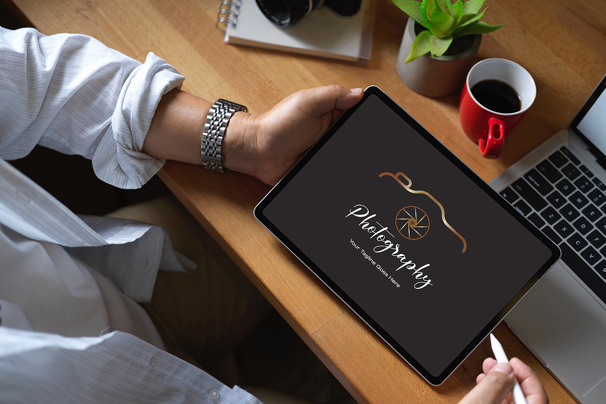Modern Photograpy Logo Design, a Branding & Logo Template by YUDesignStore (Photo 4 of 8)