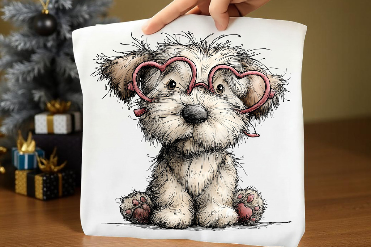 Whimsical Valentine Animal Clipart, a Seasonal Illustration by Rose Art (Photo 5 of 7)