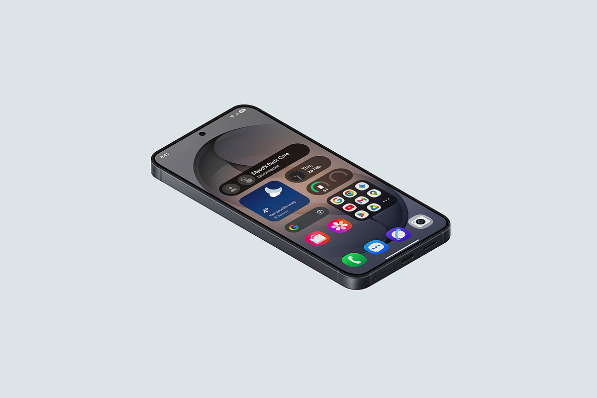 Galaxy S26 - 24 Mockups Scenes, an Android Mockup by Asylab (Photo 27 of 62)