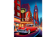 Custom art, Vintage poster bundle, a Poster Template by Boho Pixel Dust (Thumbnail 12 of 13)