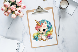 Baby Rainbow Unicorn Bundle