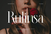 Rulinsa Modern Serif Typeface