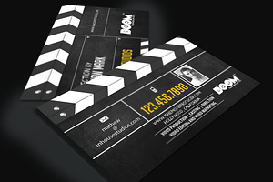 Movie Producer Director Biz Card