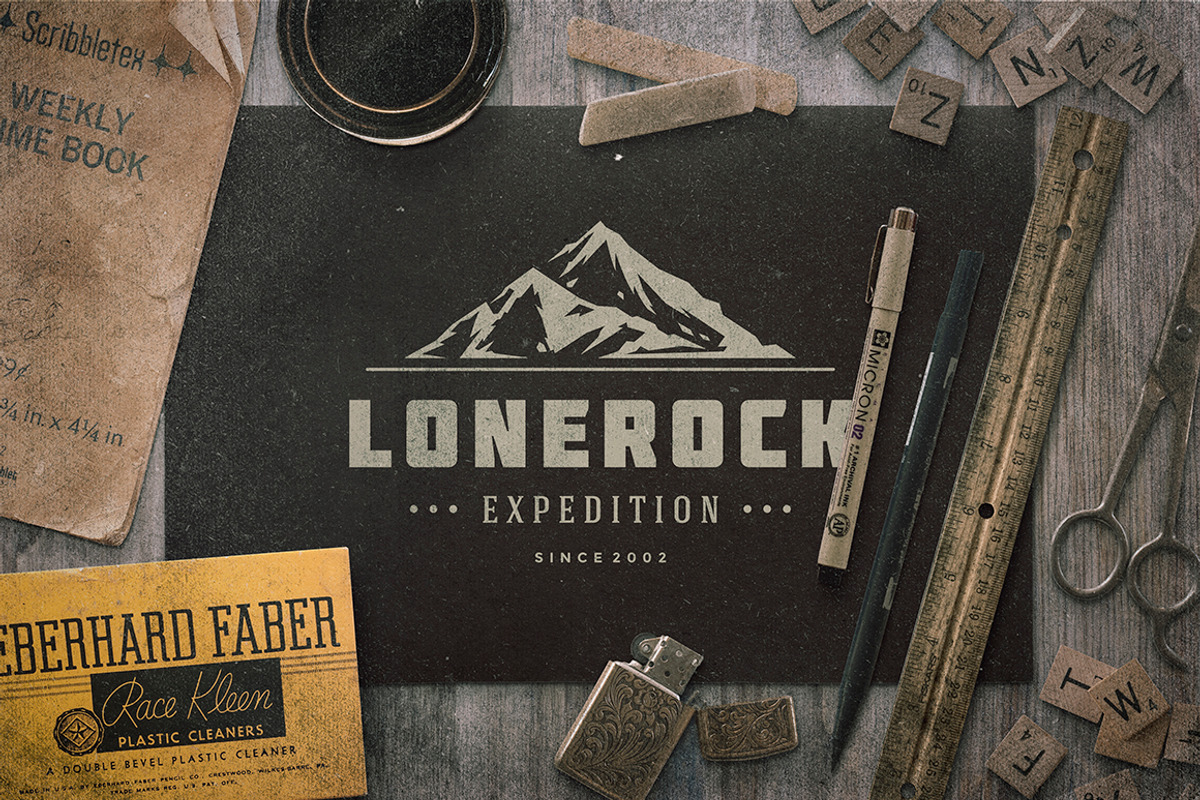 280 Outdoor logos and badges, a Branding & Logo Template by Vasya Kobelev (Photo 75 of 83)