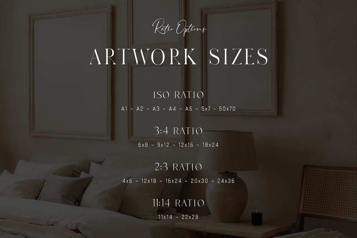 Bedroom Mockup Bundle | Multi-Size, a Household Mockup by The White Space Co. (Photo 8 of 9)
